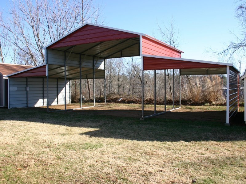 Metal Barn Building 