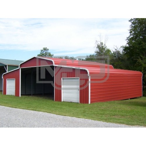 Metal Horse Barn | Regular Roof | 44W x 26L x 9H | Ag Barn