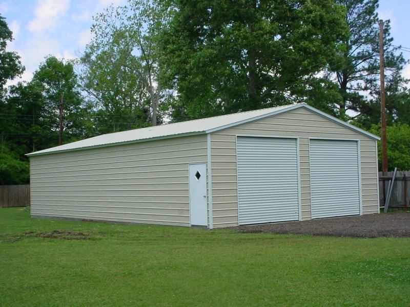 Engineered Steel Building | Vertical Roof | 30W x 41L x 10H | All Steel